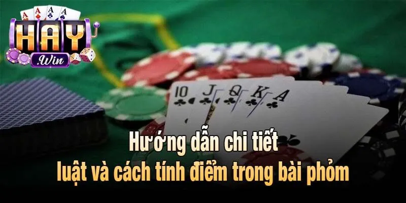Hướng dẫn chi tiết luật và cách tính điểm trong bài phỏm