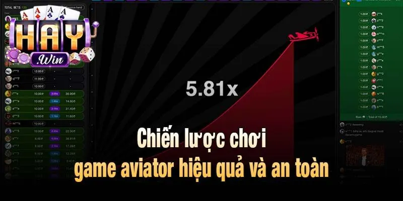 Chiến lược chơi game aviator hiệu quả và an toàn