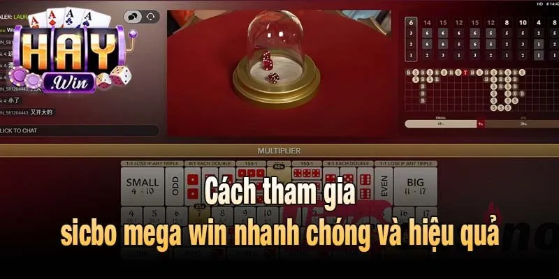 Cách tham gia sicbo mega win nhanh chóng và hiệu quả